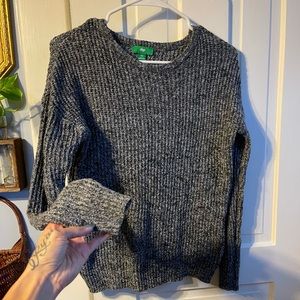 Grey knitted sweater xs